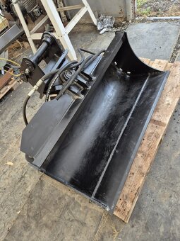 Hydraulicky naklápěcí svahová lžíce 100cm minibagr - 4