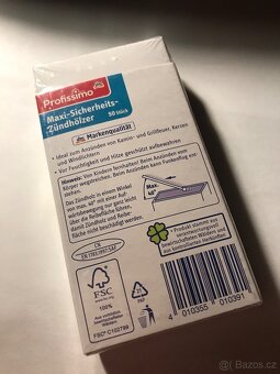 Dekorace na zeď a krbové zápalky se sovičkou - 4