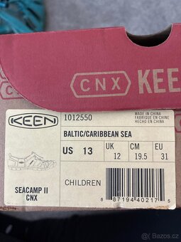 Keen seacamp cnx, vel. 31 - 4