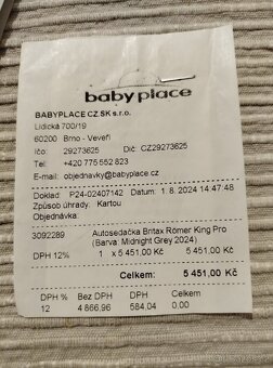 Autosedačka britax - 4