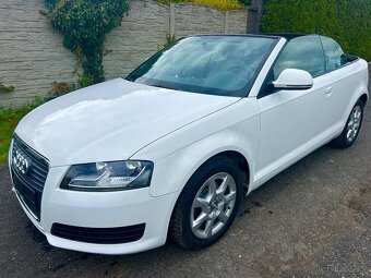 Audi a3 cabrio 1.6mpi 75kw,r.v.2009, naj 131tis. Km, servisn - 4