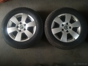 Alu kola originál Škoda Octavia II - 4