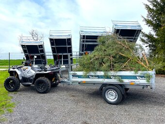 Sklápěcí přívěs DEBON PW 0 ELEKTRO, 250x160x30, 445 kg, 150 - 4