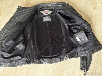 Dámská kožená bunda Harley- Davidson vel.M - 4
