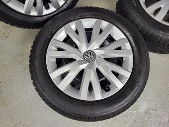 Originál 16" VW Golf 7 5x112 zimní pneu 6-7,5mm - 4