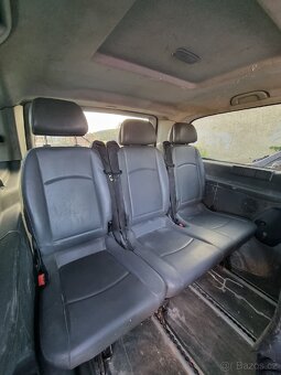 Mercedes vito viano kožené sedačky - 4