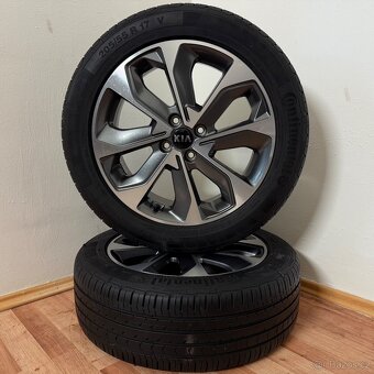 ZÁNOVNÍ KIA STONIC 4x100 R17 ET50+LETNÍ 205/55R17 6mm - 4