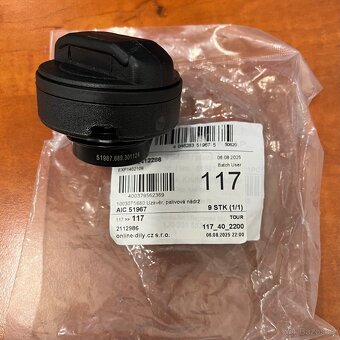 Víčko nádrže bez klíčku Evropská unie - 4