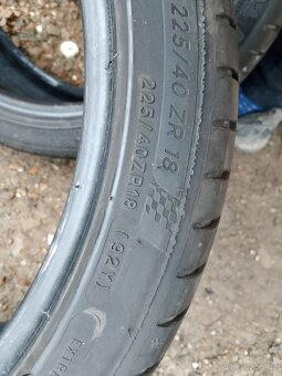 225/40/18 92y Michelin - letní pneu 2ks - 4