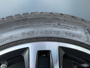 BMW Alu kola 19" +pneu 245/45/19 BMW 5 g60/g61 2023 originá - 4