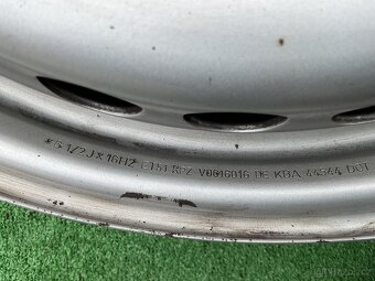 Plechový disk VW T5 T6 rezerva - 4