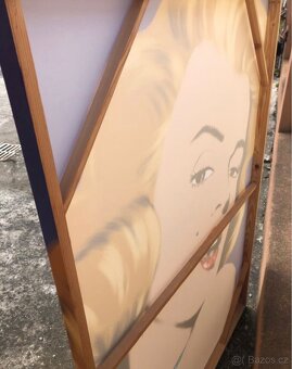 Velký obraz Marilyn Monroe 140x100 - 4