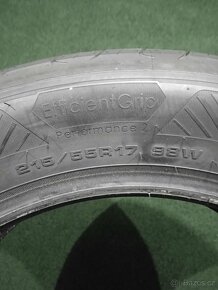 4ks nove letni 215/55/17 goodyear. - 4