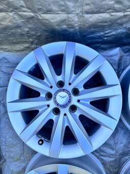 5x112 R16 original disky Mercedes B W246 - 4