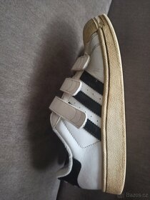 Bílé boty Adidas SuperStar 33 - 4