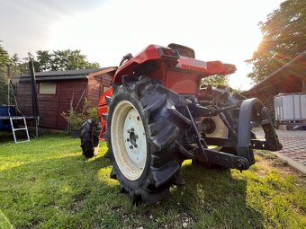 malotraktor KUBOTA X 24 SATURN s rotavátorem - 4