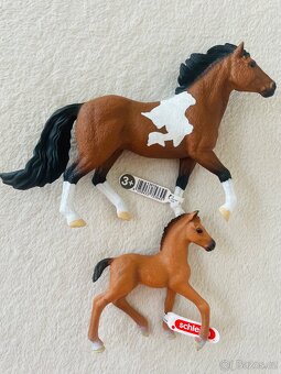 Schleich hřebec a hříbě - NOVÉ - 4