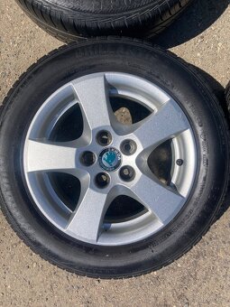 Alu 5x100, Škoda Fabia r14 185/60 r14 - 4