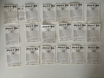Panini samolepky EURO 92 a Turtles - 4