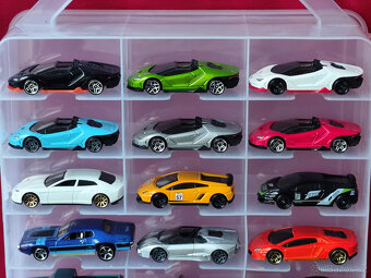 Hot Wheels - kufřík + auta - 4