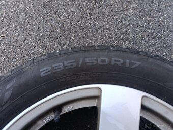 ALU kola 5x108 R17 235/50 R17 zimní - 4