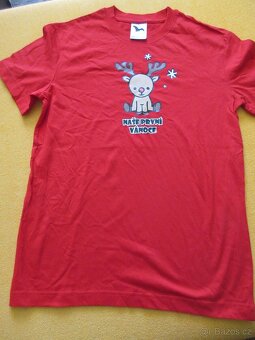 Nová trička vel. 158 na 12 let, XS,S a 2x XL. - 4