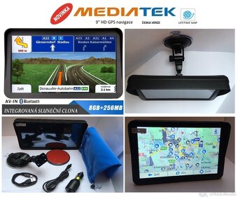 Nové 7" a 9" GPS navigace 512MB/16GB TRUCK, BUS, OA - 4