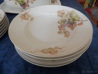 Stará porcelánová jídelní sada zn.Epiag Stern - 4