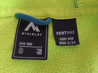 Softshellová dětská bunda, vel. 128 - 4