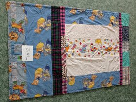 Hrací deky, hnízdo pro miminko,potahy na polštářky - 4