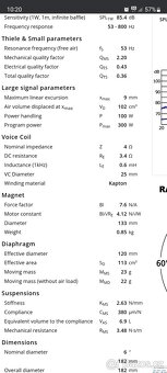 2x subwoofer Monacor Carpower Raptor 6 - 4
