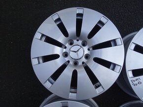 Alu disky originál Mercedes 16", 5x112, šíře 7J, ET 32 - 4