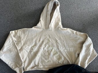 Mikina krátká crop top Calvin klein a Craft - 4