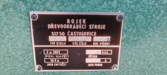 Srovnávací hoblovka Rojek - 4
