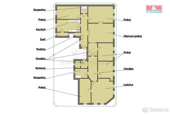 Prodej atypického bytu, 234 m², Plzeň, ul. Kardinála Berana - 4