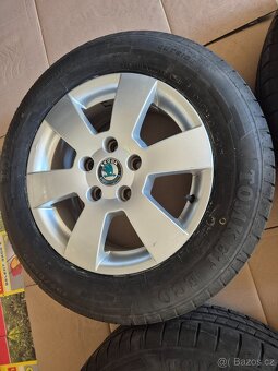 ALU kola R15 5x112 Škoda Deimos 195/65 R15 - 4