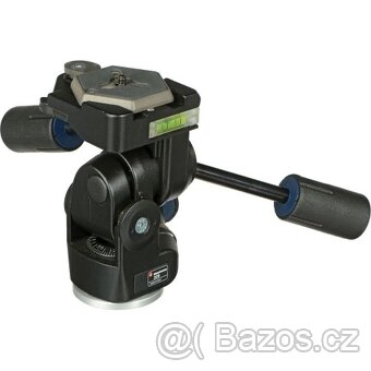 Manfrotto 055XPROB PRO TRIPOD BLACK + Manfrotto 229 Hlava 3D - 4
