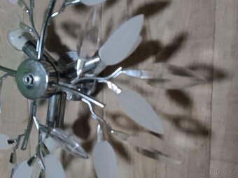 Chromový Lustr - Lístky - 4