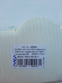 Hrnky skleněné - 4