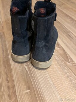 Detske kozene kotnikove boty Elefanten - 4