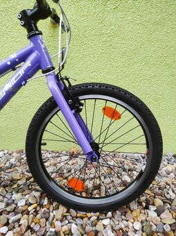 Značkové dětské kolo Superior 20" (fialová) - 4