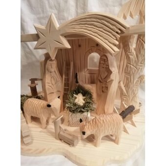 Dřevěný betlém 14D3 - 4