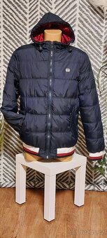 PÁNSKÁ ZIMNÍ PROŠÍVANÁ BOMBER BUNDA - velikost XL - 4