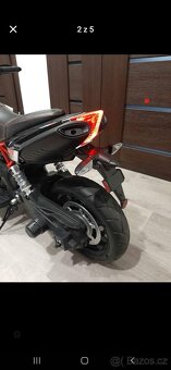 DĚTSKÁ ELEKTRICKÁ MOTORKA APRILIA DORSODURO S EVA KOLY - 4