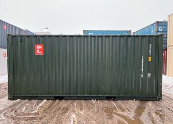 Lodní kontejner 20' RAL 6007 Mělník - 4