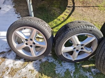 Alu kola opel Astra,vectra,17",barum bravuris 3 - 4