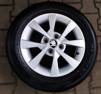Disky originální Škoda Citigo 4x100 R14 Apus - 4