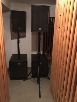 HK Audio LUCAS Alpha + HK Sub 18 A + EQ + kabelový box - 4