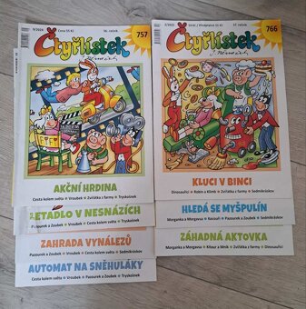 Čtyřlístek kniha + časopisy - 4