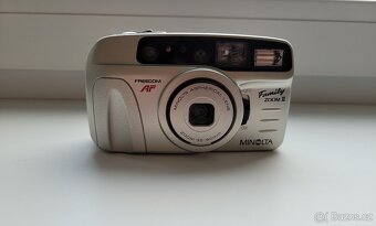Minolta Family Zoom II, 35-60 mm, baterie, pouzdro - 4